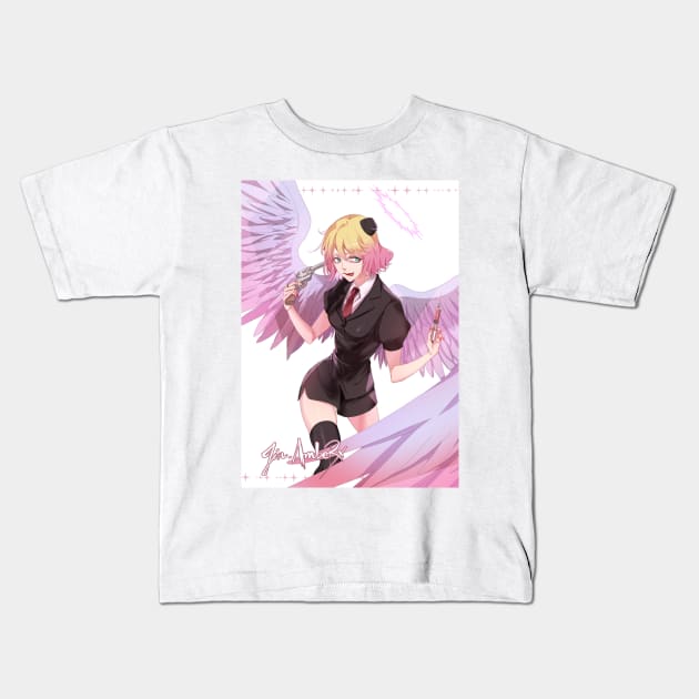 Angels of death series - cathy Kids T-Shirt by Amber Anime
